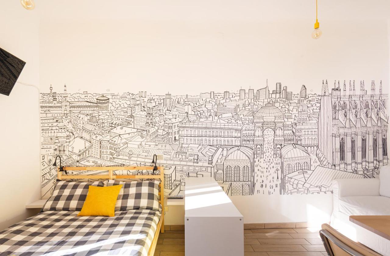 A Yellow Touch - Modern Studio In Isola Milano Exteriör bild