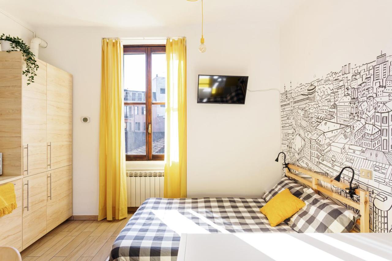 A Yellow Touch - Modern Studio In Isola Milano Exteriör bild